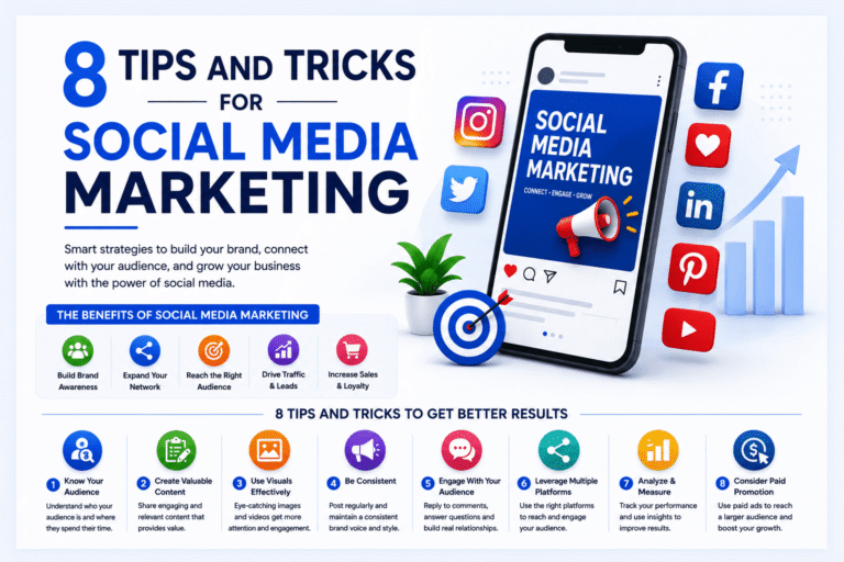 8 Tips And Tricks For Social Media Marketing